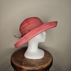 Scala Collezione Pink Brimmed Summer Hat, One Size
